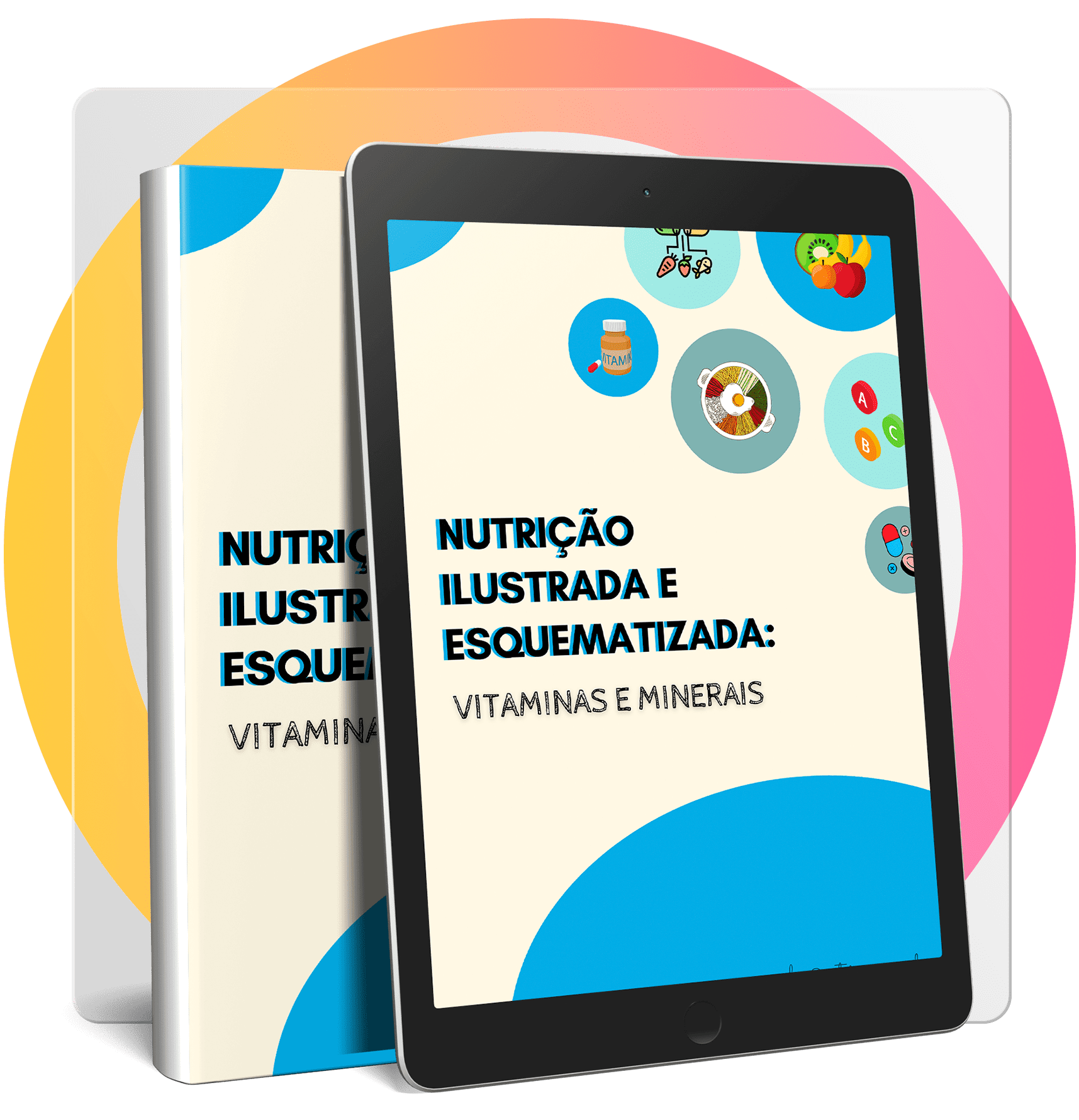 Mockup Pacote Individual [RIKECIANE] Vitaminas e minerais